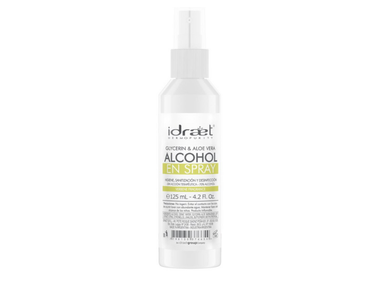 IDRAET ALCOHOL EN SPRAY X 125 ML-VERBENE FRAGANCIA - 16654 (80)
