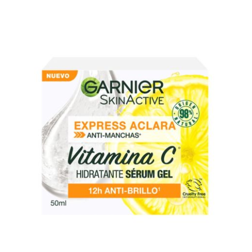 GARNIER EXPRESS ACLARA HIDRATANTE SERUM GEL X 50 ML (H5685300)