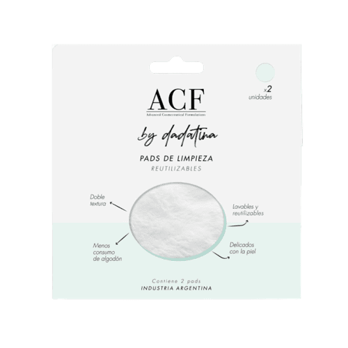 ACF DADA PADS DE LIMPIEZA REUTILIZABLES X 2 (DADAPAD)