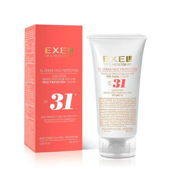 EXEL XL URBAN FACE PROTECCION SPF 31 C/COLOR X 50 GRS(872)