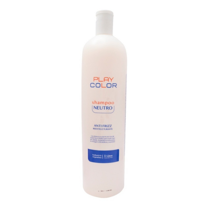 PLAY COLOR SHAMPOO NEUTRO ANTIFRIZZ REESTRUC.X 1000 ML - 1985