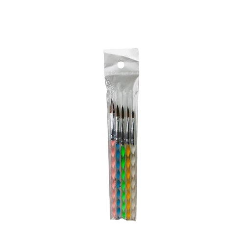 BZ PINCEL UÑAS ACRILICO X 5 UNIDADES(LH-3216)