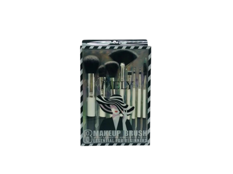 MELY SET DE BROCHAS MAKEUP BRUSH X8 (LH-U6039)