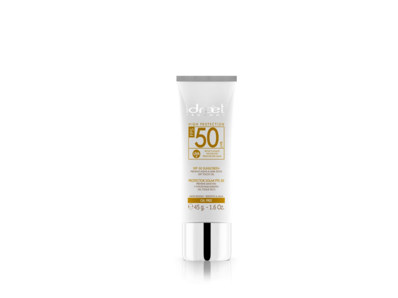 IDRAET SPF 50 GEL TOQUE SECO FACIAL X45GR 14315 (136)