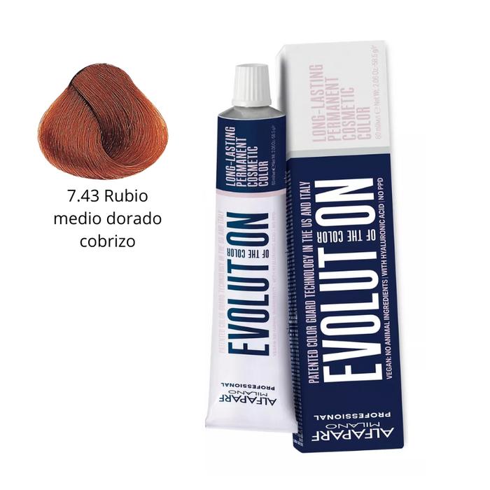 TINTURA EVOLUTION OF THE COLOR 2024 - 7.43 QR X 60ML