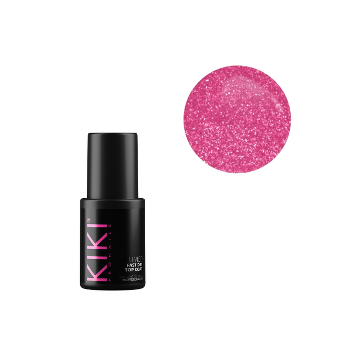 KIKI ESMALTE SEMIPERMANENTE - 154 SPARKLY MAGENTA X 11 ML - 11603(12)