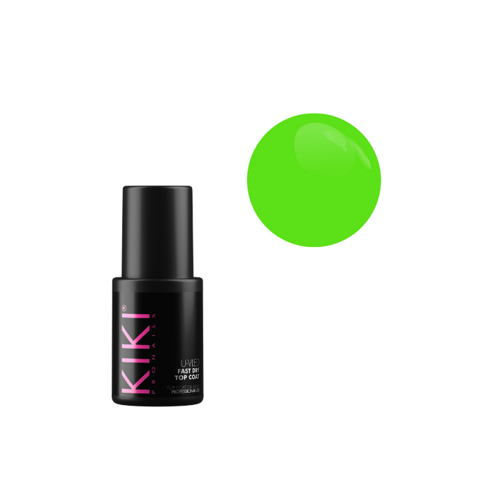 KIKI ESMALTE SEMIPERMANENTE - 162 LIME GREEN  X 11 ML - 12709(12)