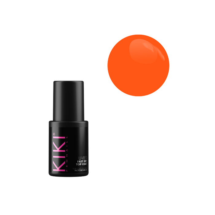 KIKI ESMALTE SEMIPERMANENTE - 164 INTENSE ORANGE  X 11 ML - 12723(12)