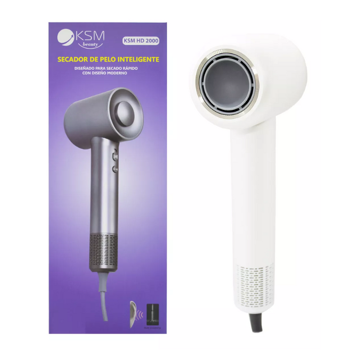 KSM BEAUTY SECADOR INTELIGENTE HD 2000 (BLANCO)