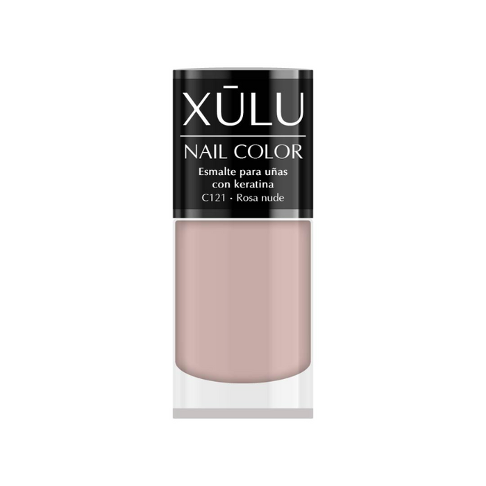 XULU ESMALTE CON KERATINA X C121-ROSA NUDE (K800.121)