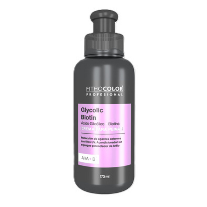 FITHOCOLOR GLYCOLIC BIOTIN CREMA PARA PEINAR X 170 ML