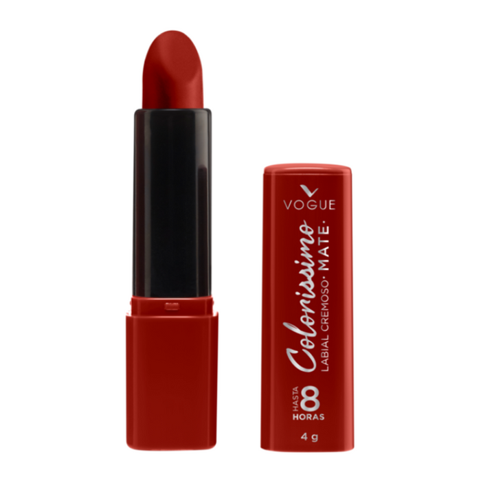 VOGUE COLORISSIMO LABIAL CREMOSO MATE X4G-CEREZA TROPICAL 973150203