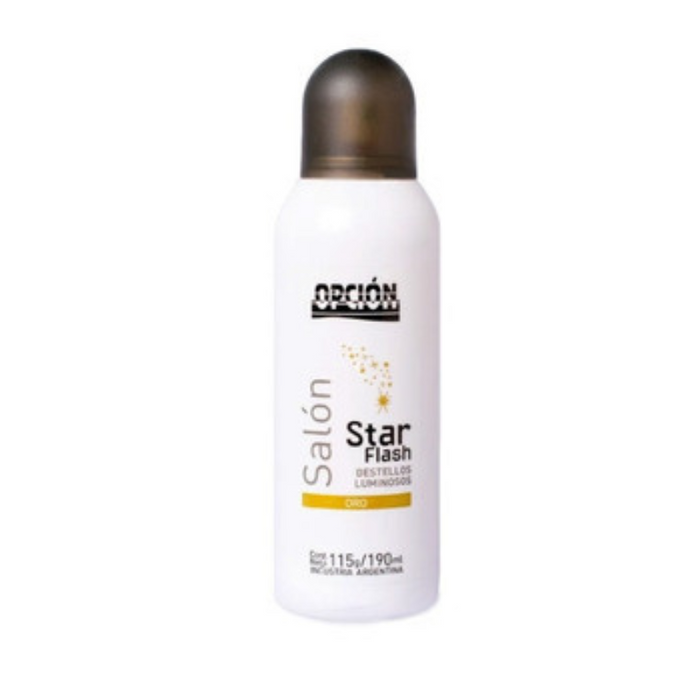 OPCION AEROSOL STAR FLASH ORO X 180 CC. OP1002