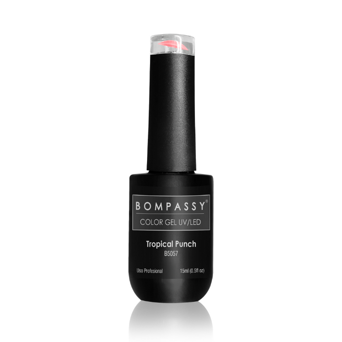 BOMPASSY ESMALTE (B5057) SEMIPERMANENTE TROPICAL PUNCH X 15 ML