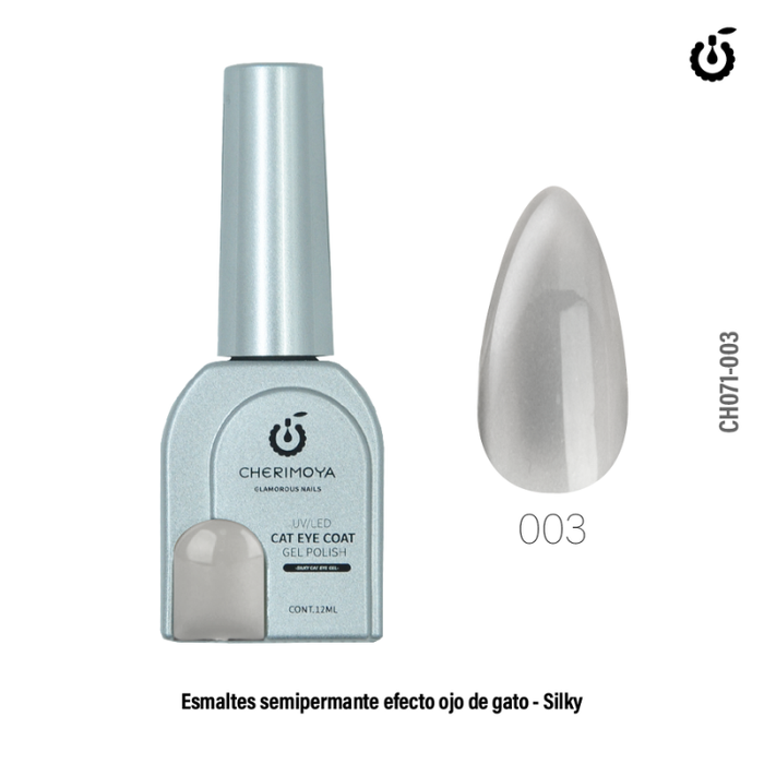 CHERIMOYA OJO DE GATO GEL POLISH UV/LED -003 X12ML  (CH071-003)