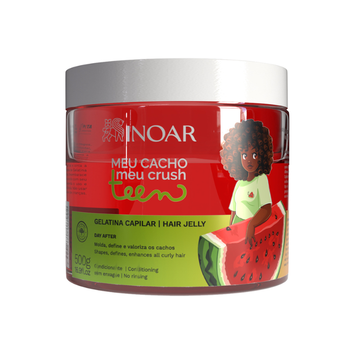 INOAR MEU CACHO MASCARA TEEN GELATINA - SANDIA X 500 G (I52328)