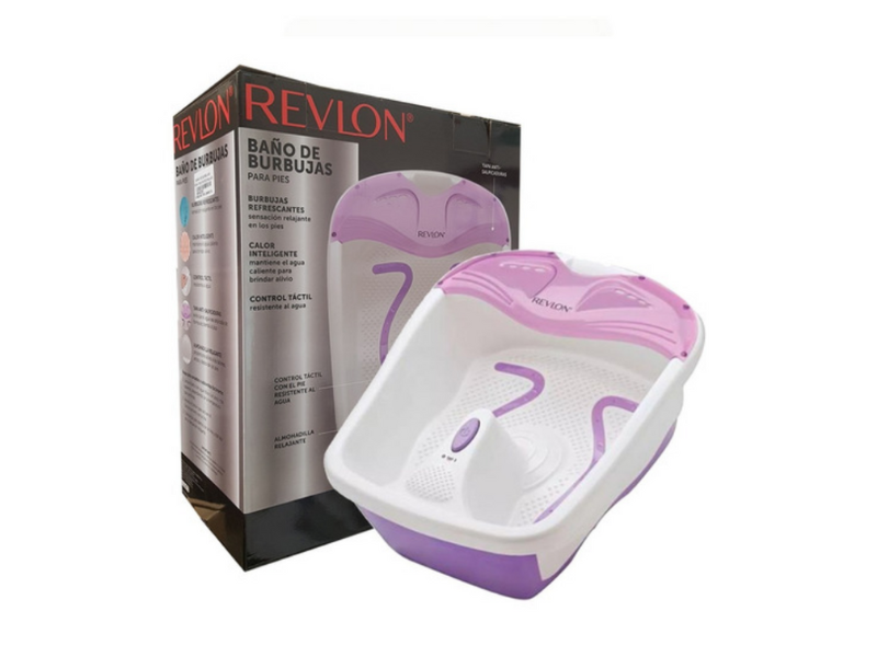 REVLON BANO DE BURBUJAS PARA PIES RVFB7009LA2A Estetica Profesional