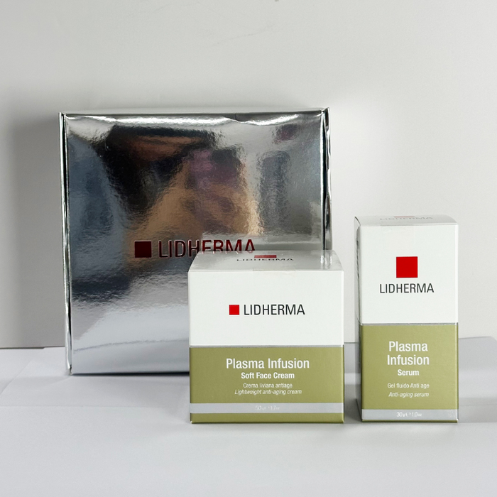 LIDHERMA DUO 4 (PLASMA SERUM + SOFT CREAM + CAJA)