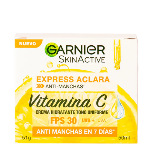 GARNIER EXPRESS ACLARA CREMA VITAMINA C FPS30 (H5577802)