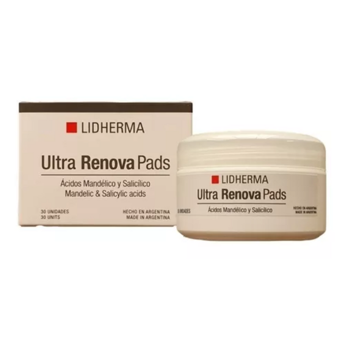 LIDHERMA ULTRA RENOVA PADS MANDELICO Y SALICILICO X 30 U. -ESPE-0039