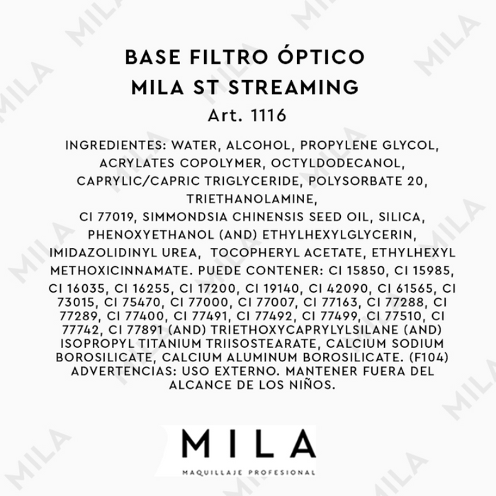 MP BASE FILTRO OPTICO X 25 G (1116-ST) ST NUEVO