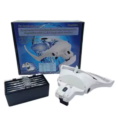 Lupa visera con luz led 2025