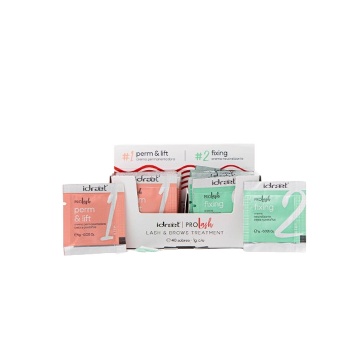 IDRAET PRO LASH KIT POUCH: 20 PERM &LIFT + 20 FIXING X 1G-17148