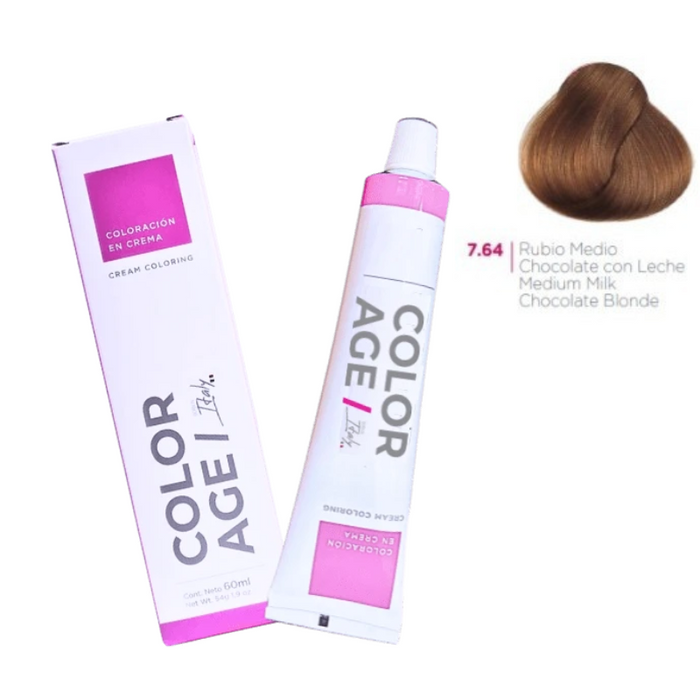 COLOR AGE COLORACION CREMA N 7.635  X 60 ML