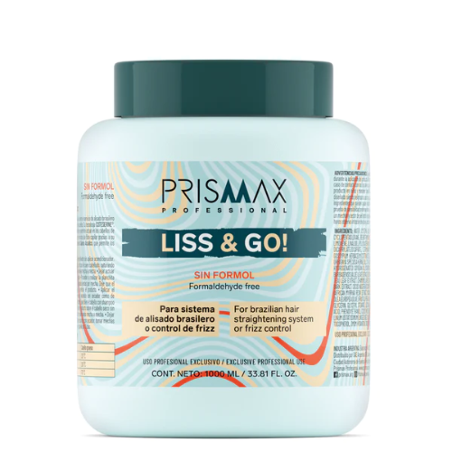 PRISMAX LISS & GO ALISADO SIN FORMOL X 1000 ML