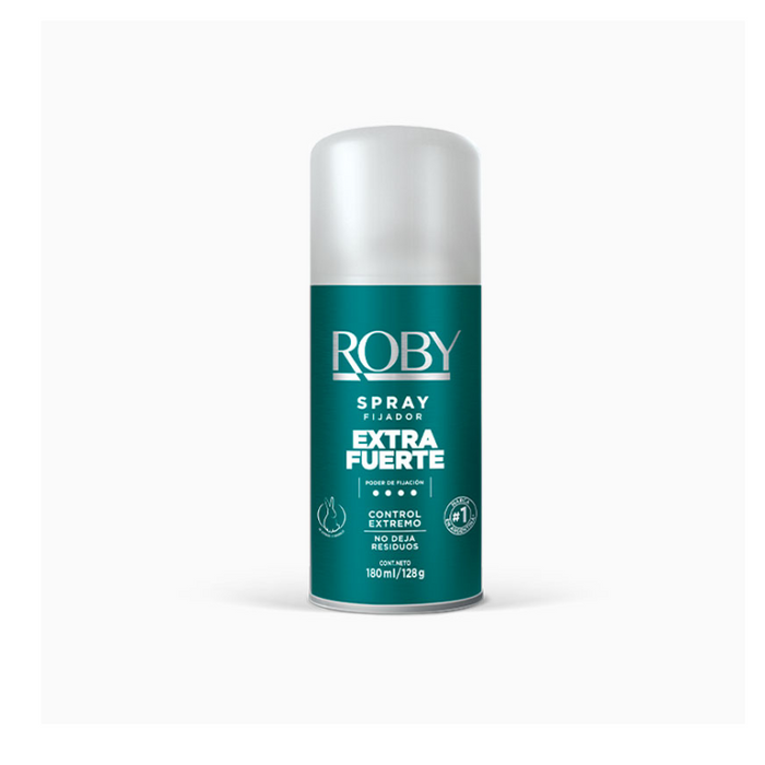 ROBY SPRAY FIJADOR EXTRA FUERTE NEW X 180 ML - 41475