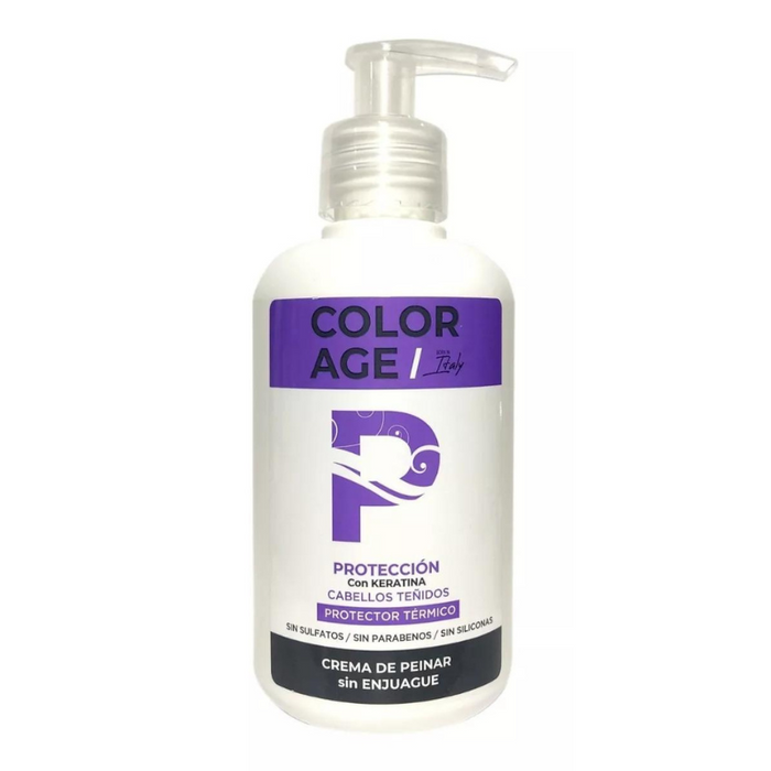 COLOR AGE CREMA DE PEINAR C/KERATINA S/ENJUAGUE 300 ML