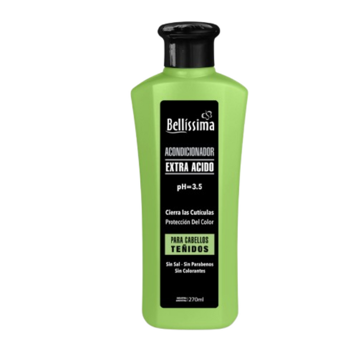 BELLISSIMA EXTRA ACIDO PH=3.5 ACONDICIONADOR X 270 ML