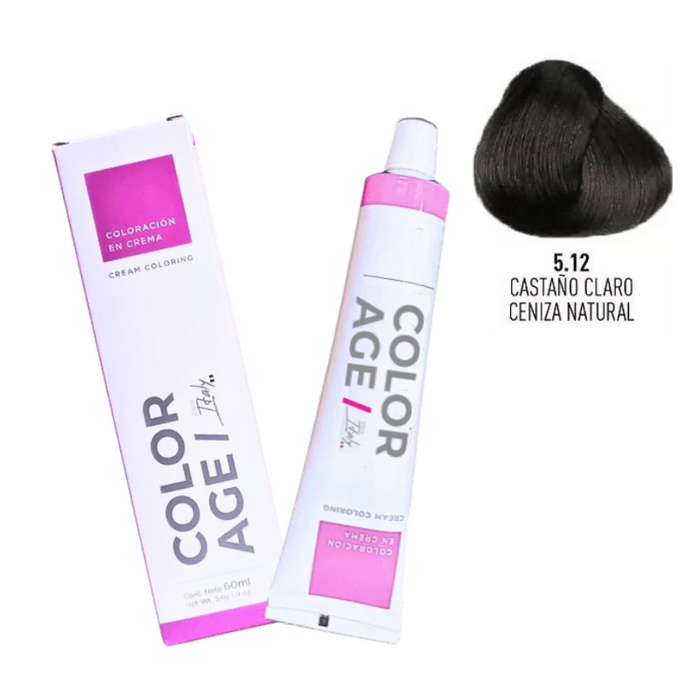 COLOR AGE COLORACION CREMA N 5.12 X 60 ML