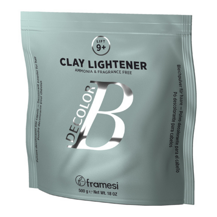 FRAMESI POLVO DECOLORANTE  CLAY LIGHTENER 9 LIFT X 500 GRS.