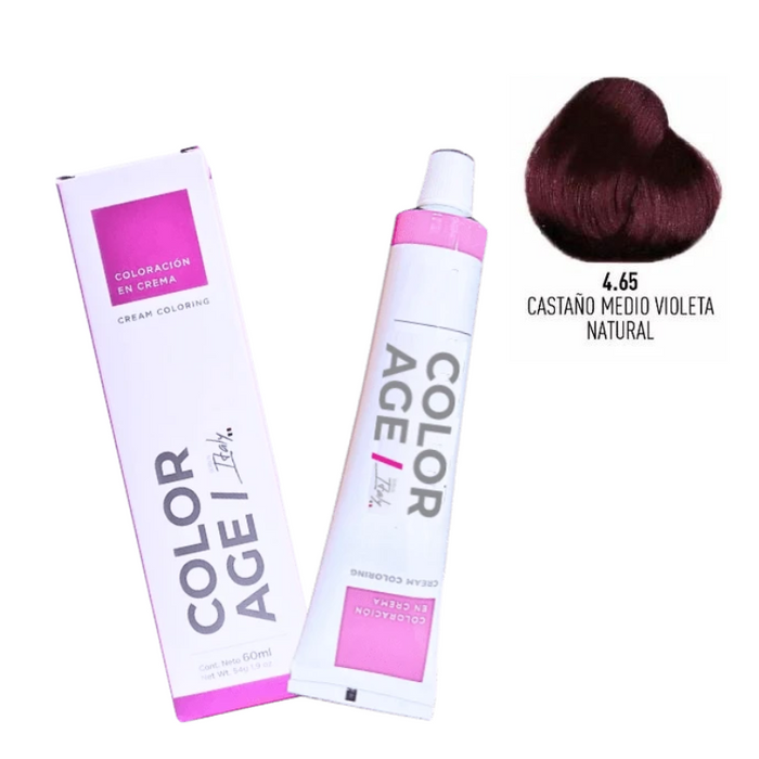 COLOR AGE COLORACION CREMA N 4.65  X 60 ML