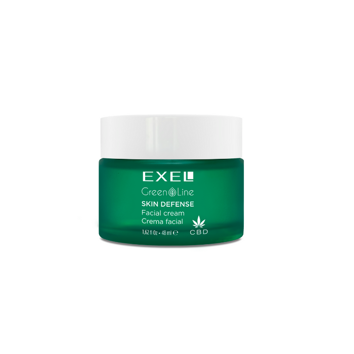 EXEL GREEN LINE CREMA FACIAL CON LIPOSOMAS DE CBD X48ML -EG11