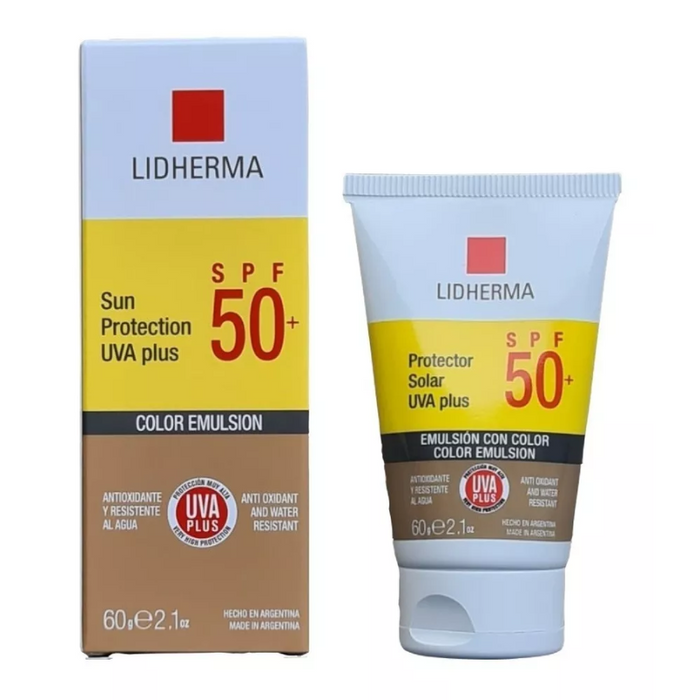 LIDHERMA PROTEC.SOLAR SPF 50 C/COLOR UVA P. X 60 G PROT-0014