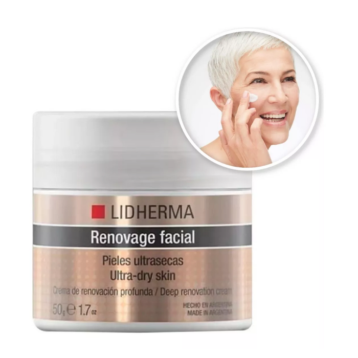 LIDHERMA RENOVAGE FACIAL ULTRA SECA X 50 G -RENO-0002