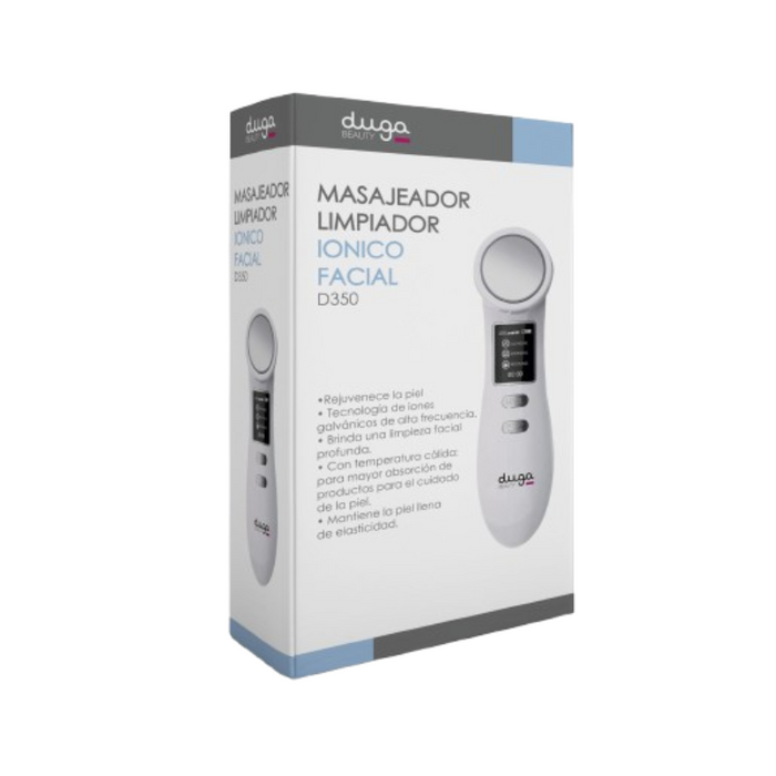 DUGA  MASAJEADOR-LIMPIADOR IONICO FACIAL(D350)