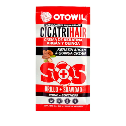 OTOWIL CICATRIHAIR MASCARA CAP. KERATINA + ARGAN X 25 GR - 61331