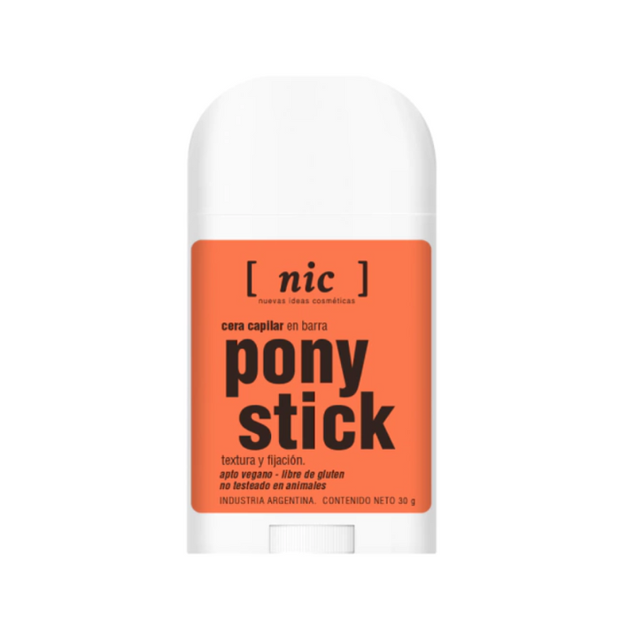 NIC PONY STICK CERA CAPILAR EN BARRA X 30 G VB1NK016