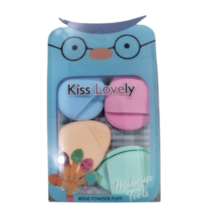 MELY ESPONJA DEDO X 4 U KISS LOVELY (FP-3470)
