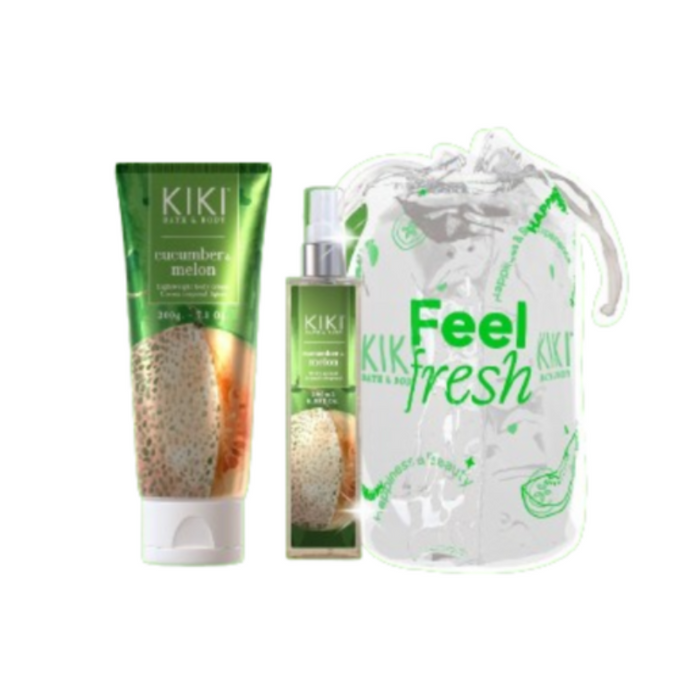 KIKI KIT CUCUMBER & MELON (CREMA CORPORAL+SPLASH)-17506 (60)