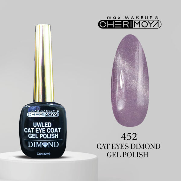 CHERIMOYA ESMALTE UV/LED CAT EYE COAT X15ML-452