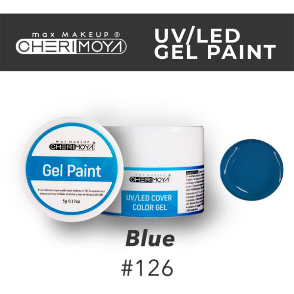 CHERIMOYA GEL PAINT BLUE 126 (CH018-126)