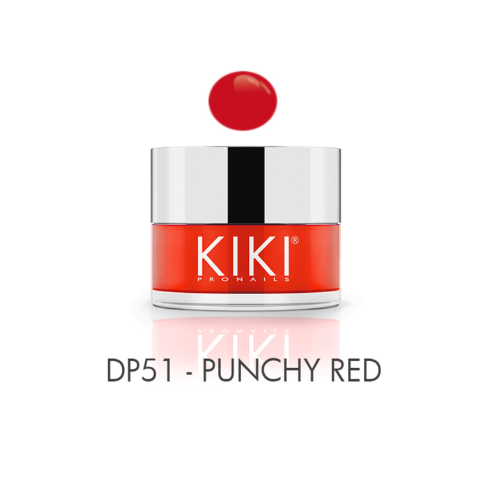 KIKI FAST DRYING COLORS-TONO DP 51-PUNCHI RED X 14 GR - 14605