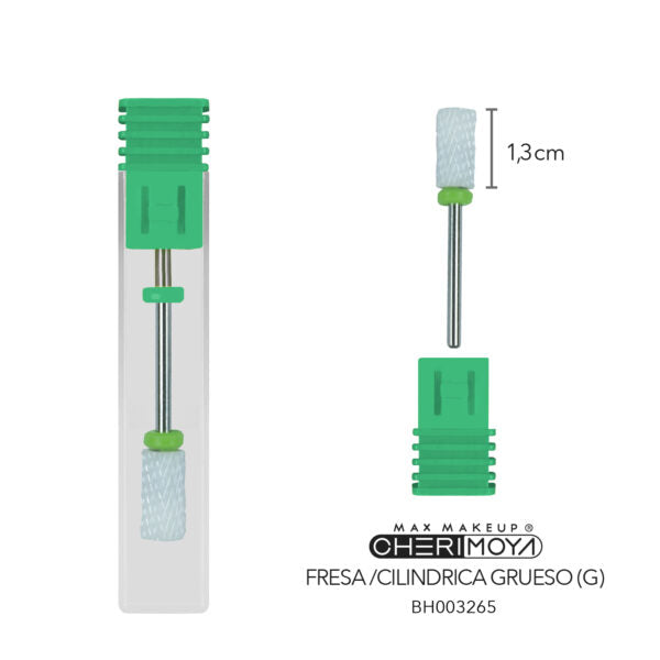 CHERIMOYA FRESA DE CERAMICA CILINDRICAL GRUESO(BH003265)