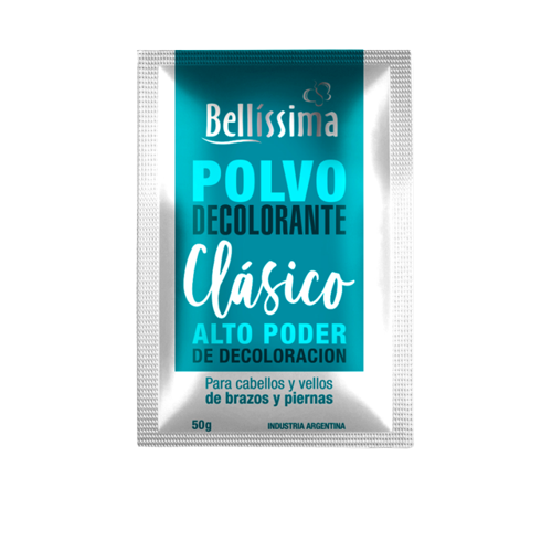 BELLISSIMA POLVO DECOLORANTE CLASICO CELESTE X 50 G
