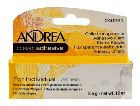 ANDREA  ADHESIVO DE PEST.INDIVIDUALES CLARO X 3.5 G(300300)